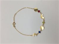 Bracciale Soma Gioielli Donna Bracciale in oro e pietre in Oro Quarzo SON BR OG/PIETRE/LUNE - SON BR OG/PIETRE/LUNE